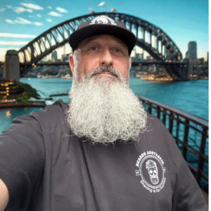 Beards Australia Skull Shaving is for Pussies T-Shirt