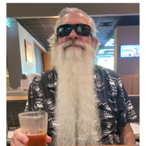 Beards Australia Black Skull Shirt